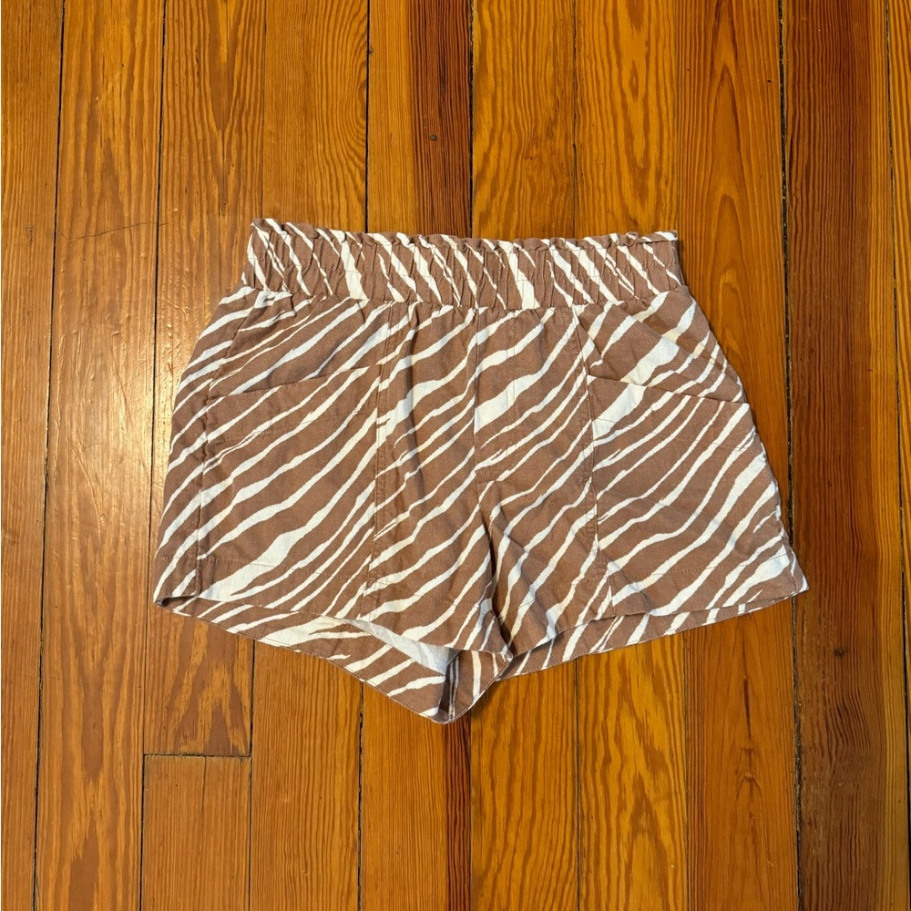 a new day Zebra Print Shorts